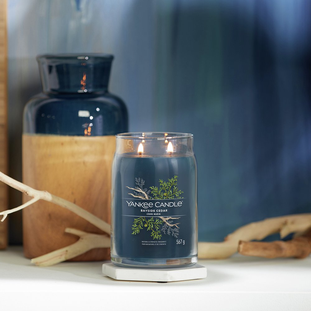 Yankee Candle Large Scented Candle - Bayside Cedar