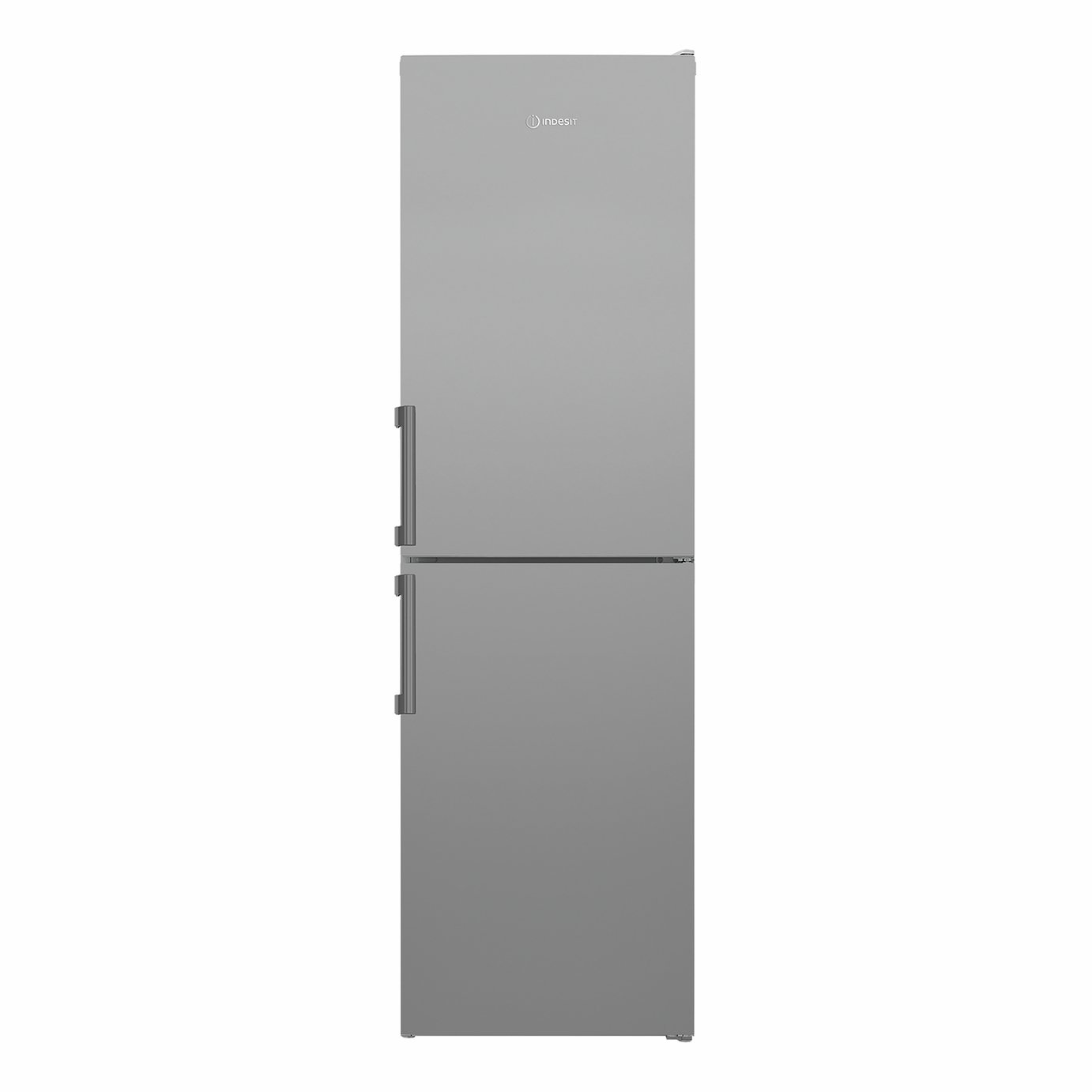 Indesit IKNH1261S4UK Freestanding Fridge Freezer - Silver