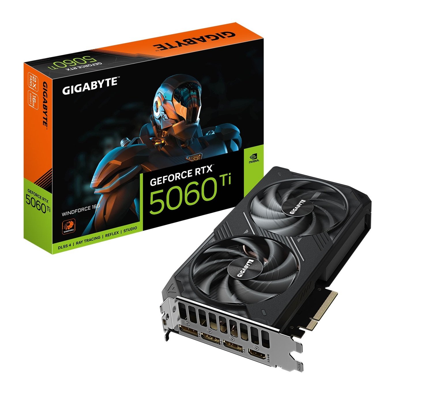 Gigabyte GeForce RTX 5060 Ti Windforce OC 16GB Graphics Card