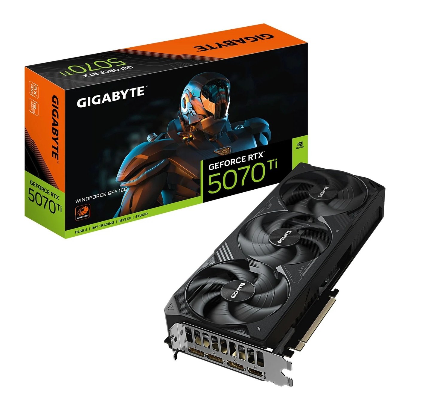 Gigabyte GeForce RTX 5070 Ti Windforce OC 16GB Graphics Card