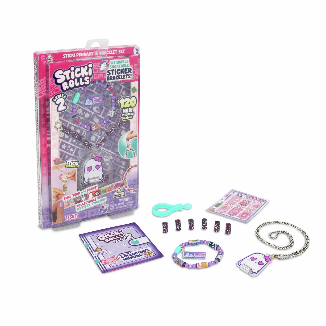 Sticki Rolls Sticki Pendant Activity Pack