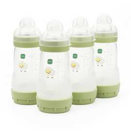 Mam Easy Start Anti-Colic 260Ml Bottles 4 Pack Green
