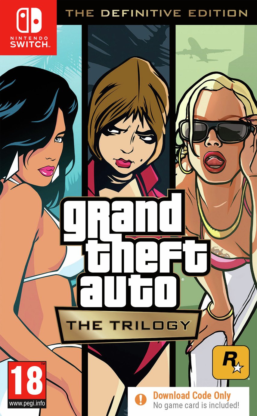 Grand Theft Auto: The Trilogy Defn Edn Nintendo Switch Game