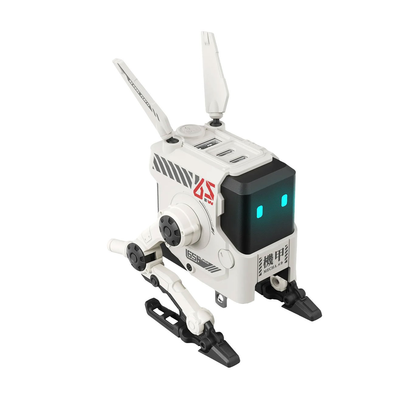 GravaStar Alpha65 65W GaN Fast Charger - White