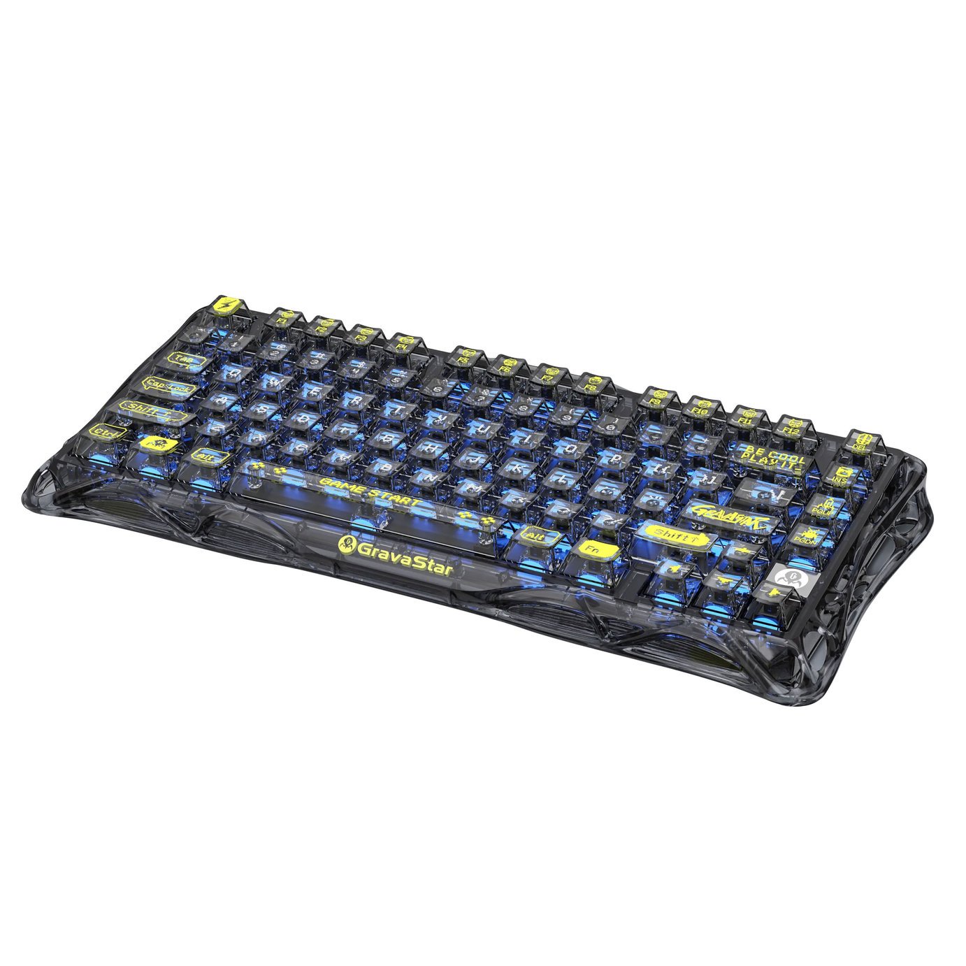 GravaStar Mercury K1 Lite Wireless Gaming Keyboard - Black