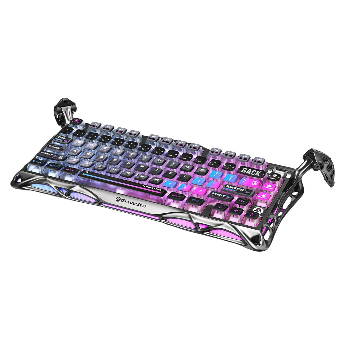 GravaStar Mercury K1 Pro Cyberpunk Gaming Wireless Keyboard