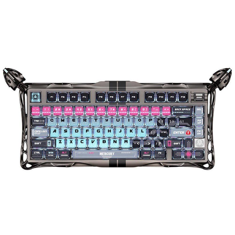 GravaStar Mercury V75 Pro Cyberpunk Gaming Wired Keyboard