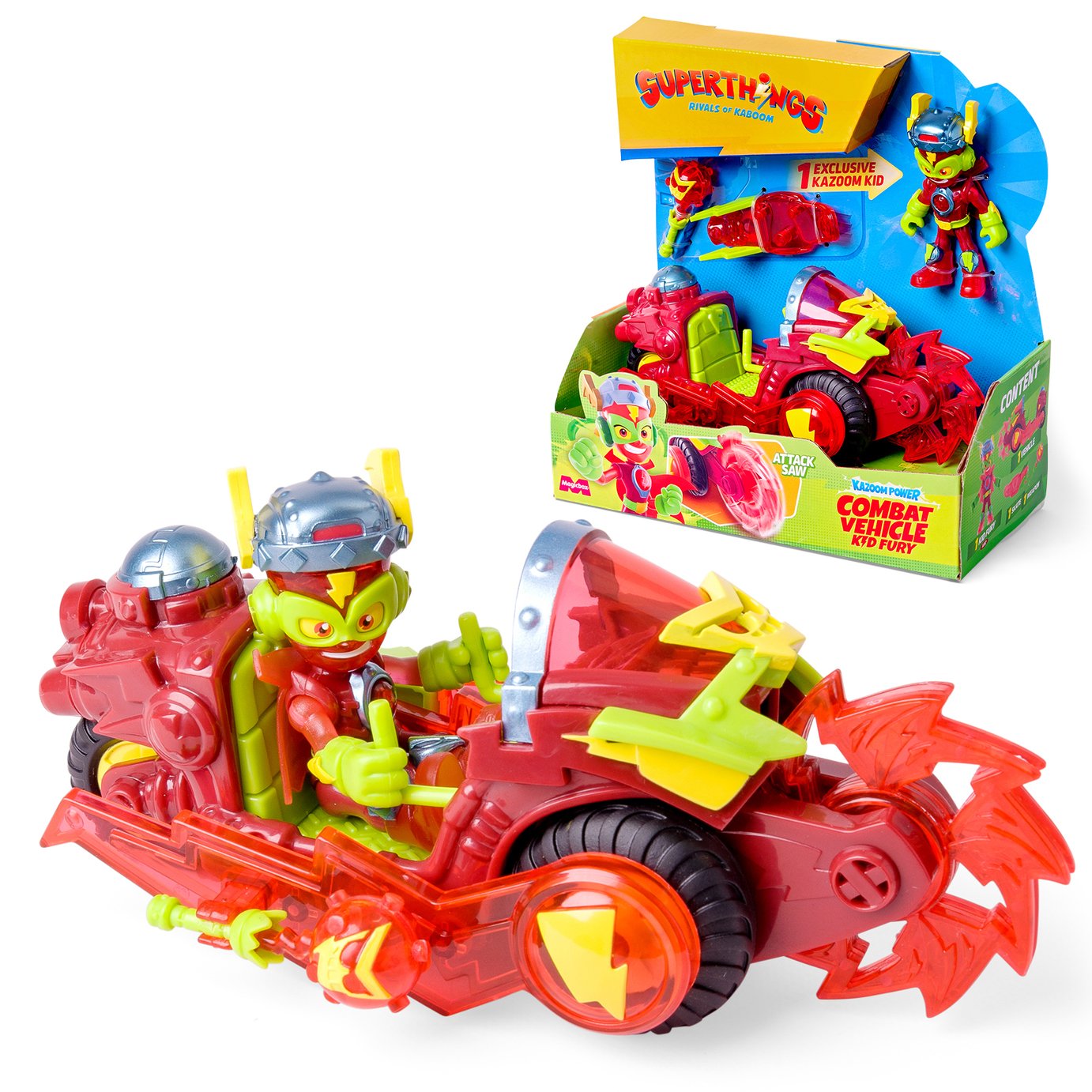 Superthings Kid's Fury Combat Vehicle 