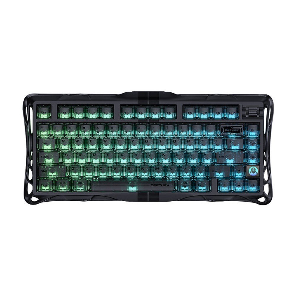 GravaStar Mercury V75 Stealth Gaming Wired Keyboard - Black