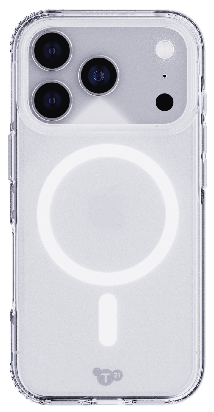Tech21 EvoClear iPhone 17 Pro Phone Case with MagSafe Clear