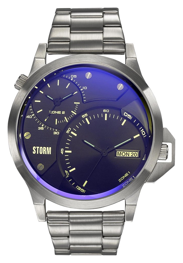 STORM Avalonic Blue Dial Stainless Steel Bracelet Watch