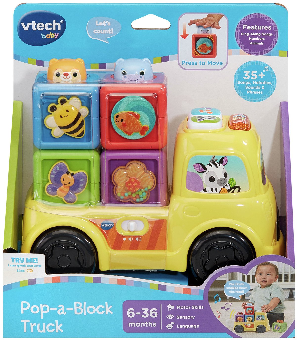 VTech Pop-a-Block Truck