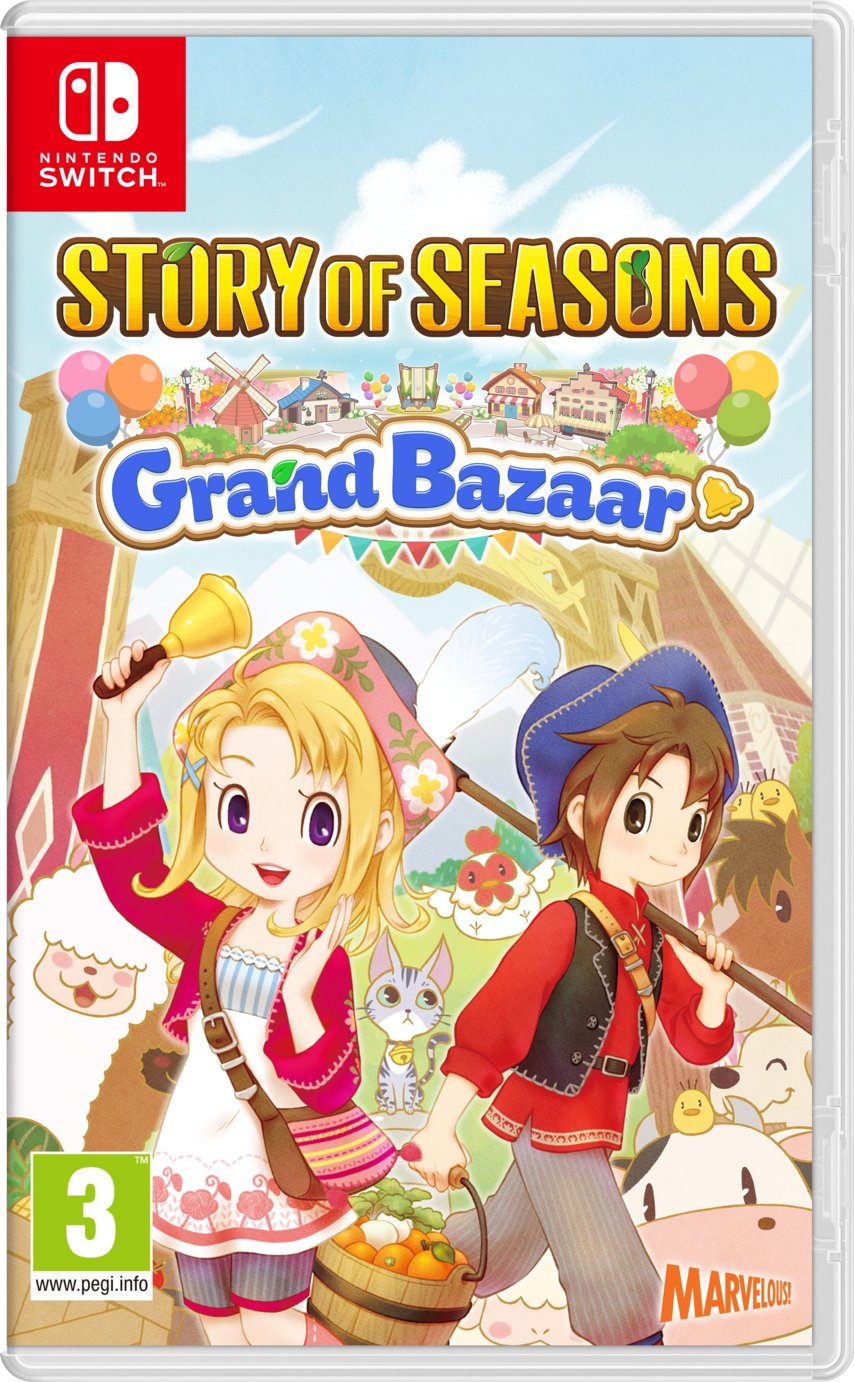 Story Of Seasons: Grand Bazaar Nintendo Switch Game
