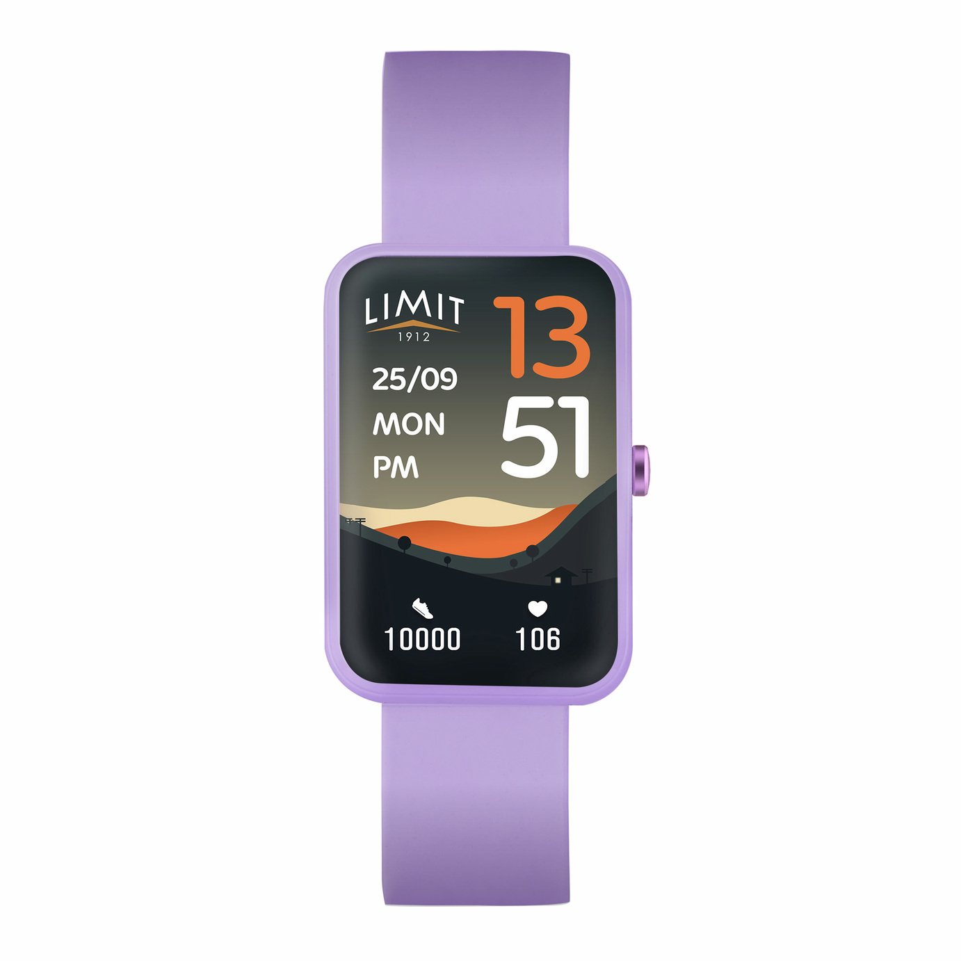 Limit Ladies Purple Silicone Strap Calling Smart Watch