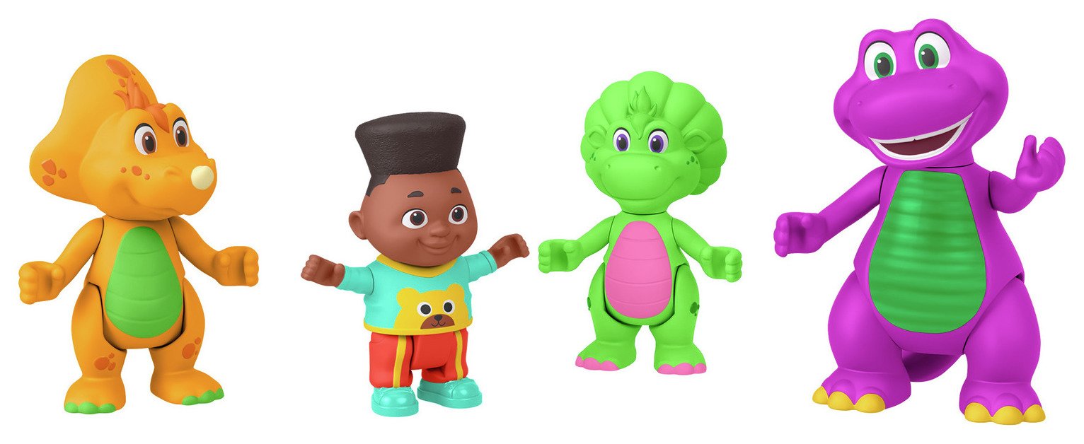 Barney's World Barney Hey Friends Pack with 4 figures