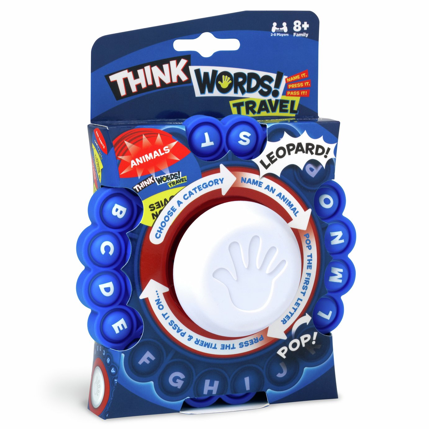 Ideal Think Words Mini Letter Pressing Travel Game