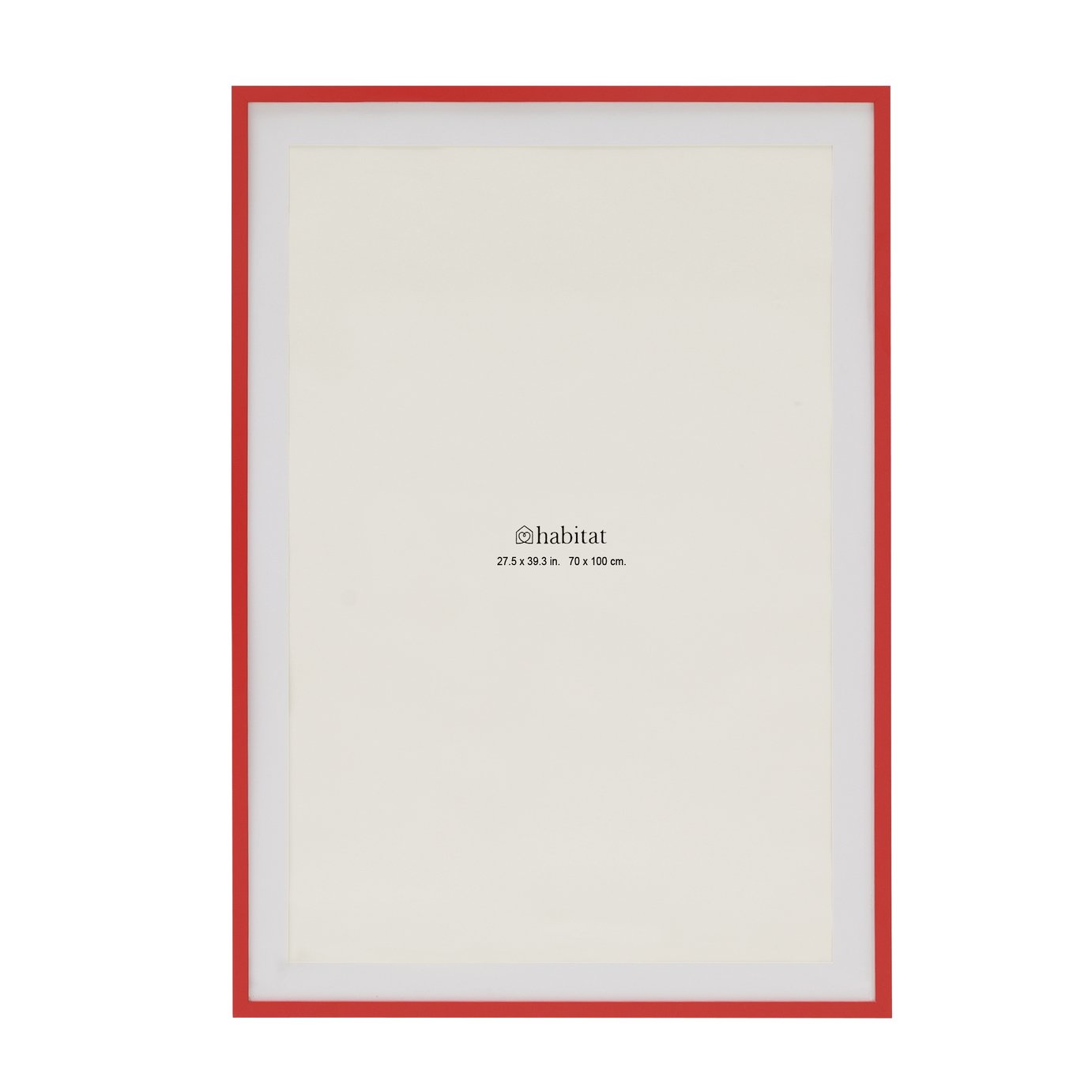 Habitat Red Picture Frame - 28x40"