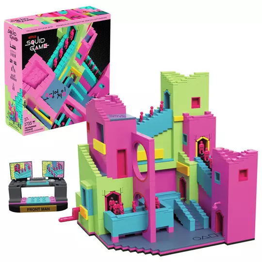 Mega Squid Game Staircase Building Toy Kits & Action Figure