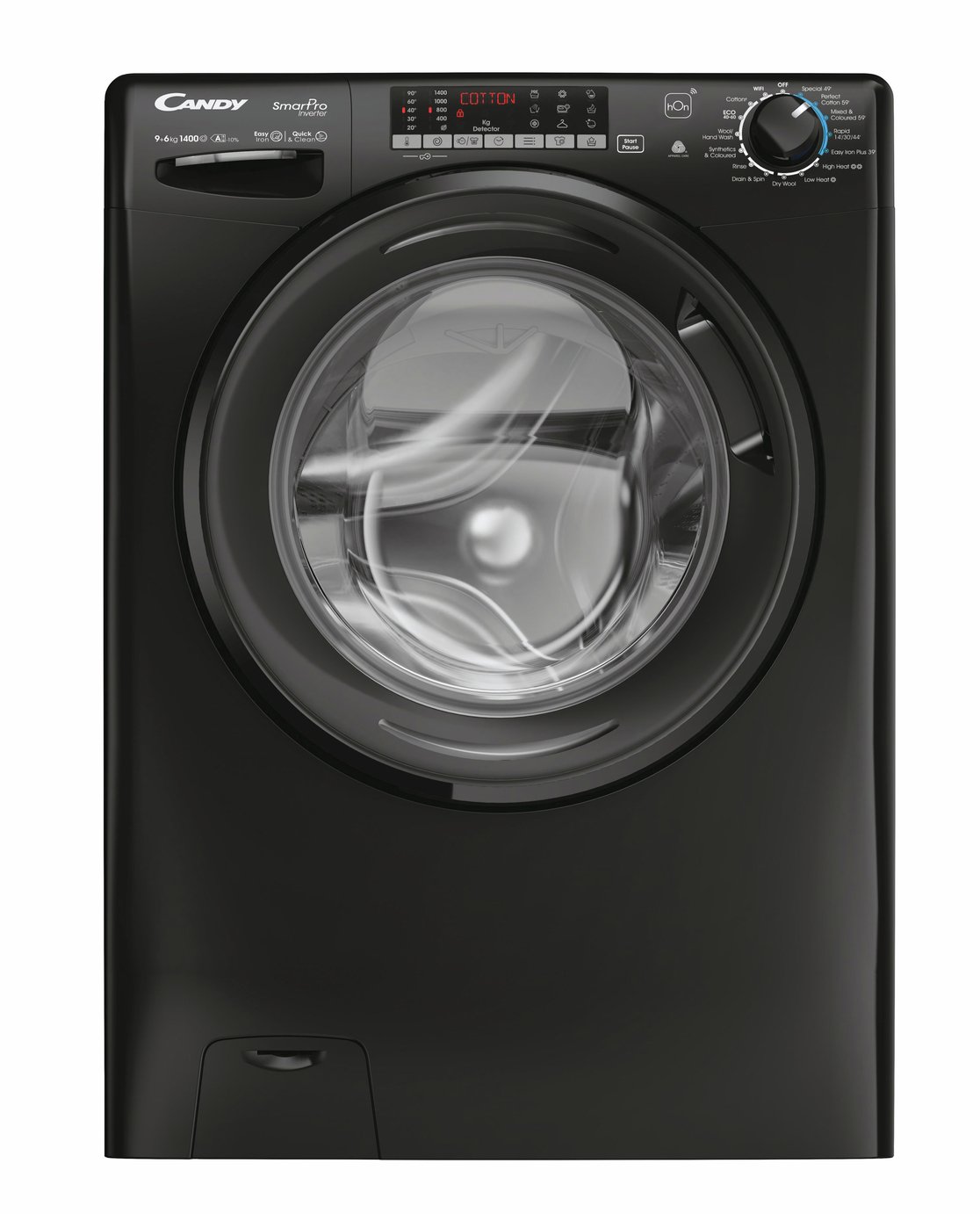 Candy CSOW4966TWMBB680 9/6KG 1400 Spin Washer Dryer - Black
