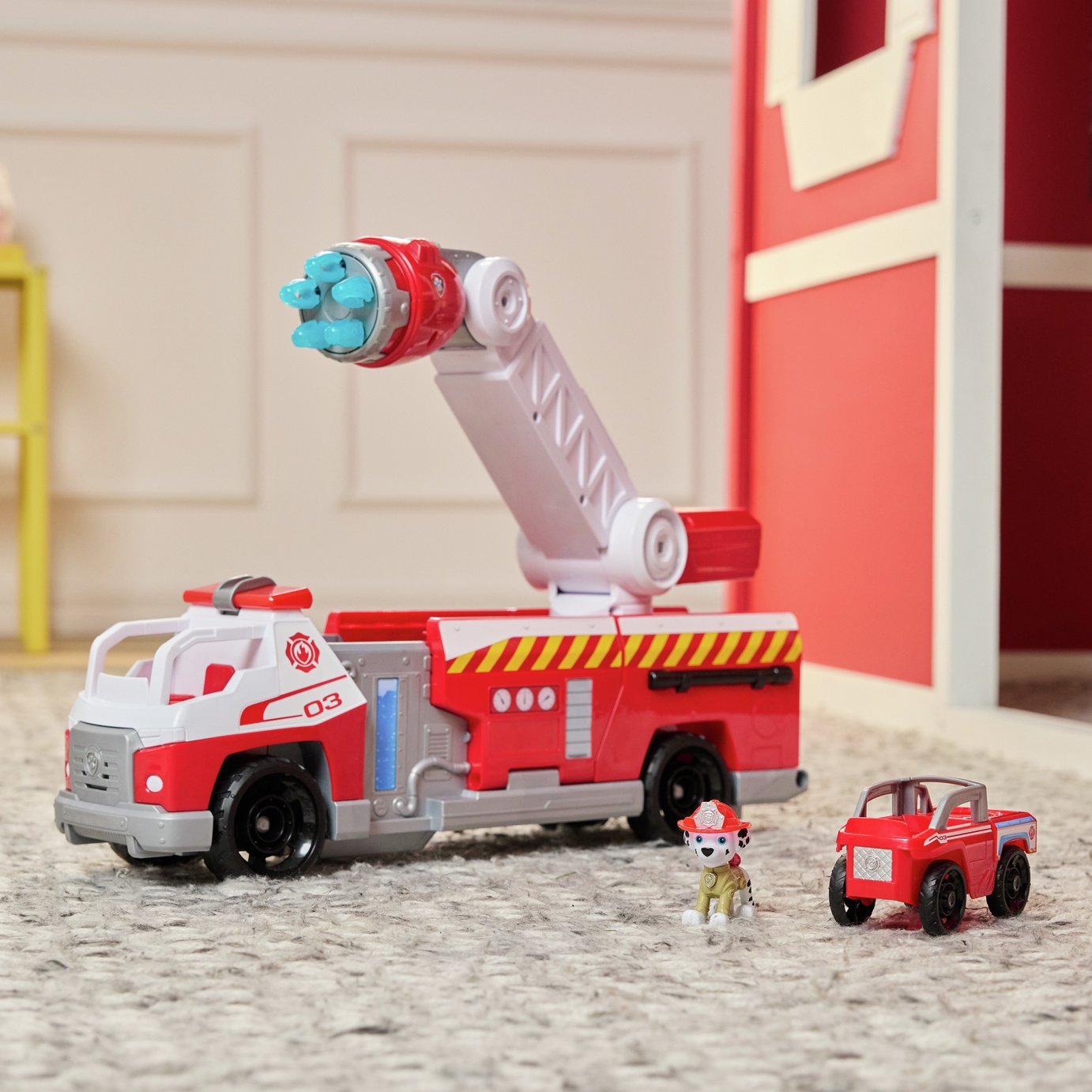 PAW Patrol Fire Rescue Rapid Reload Fire Truck