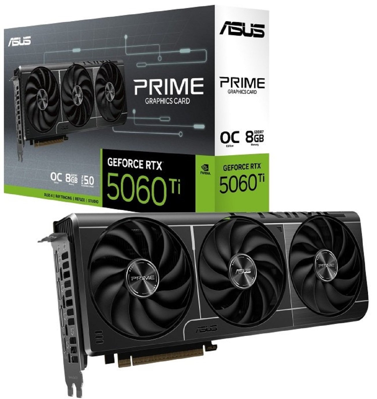 ASUS Prime GeForce RTX 5060 Ti OC 8GB Graphics Card