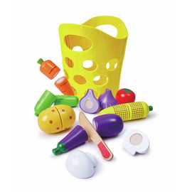 Chad Valley Wooden Veg Set