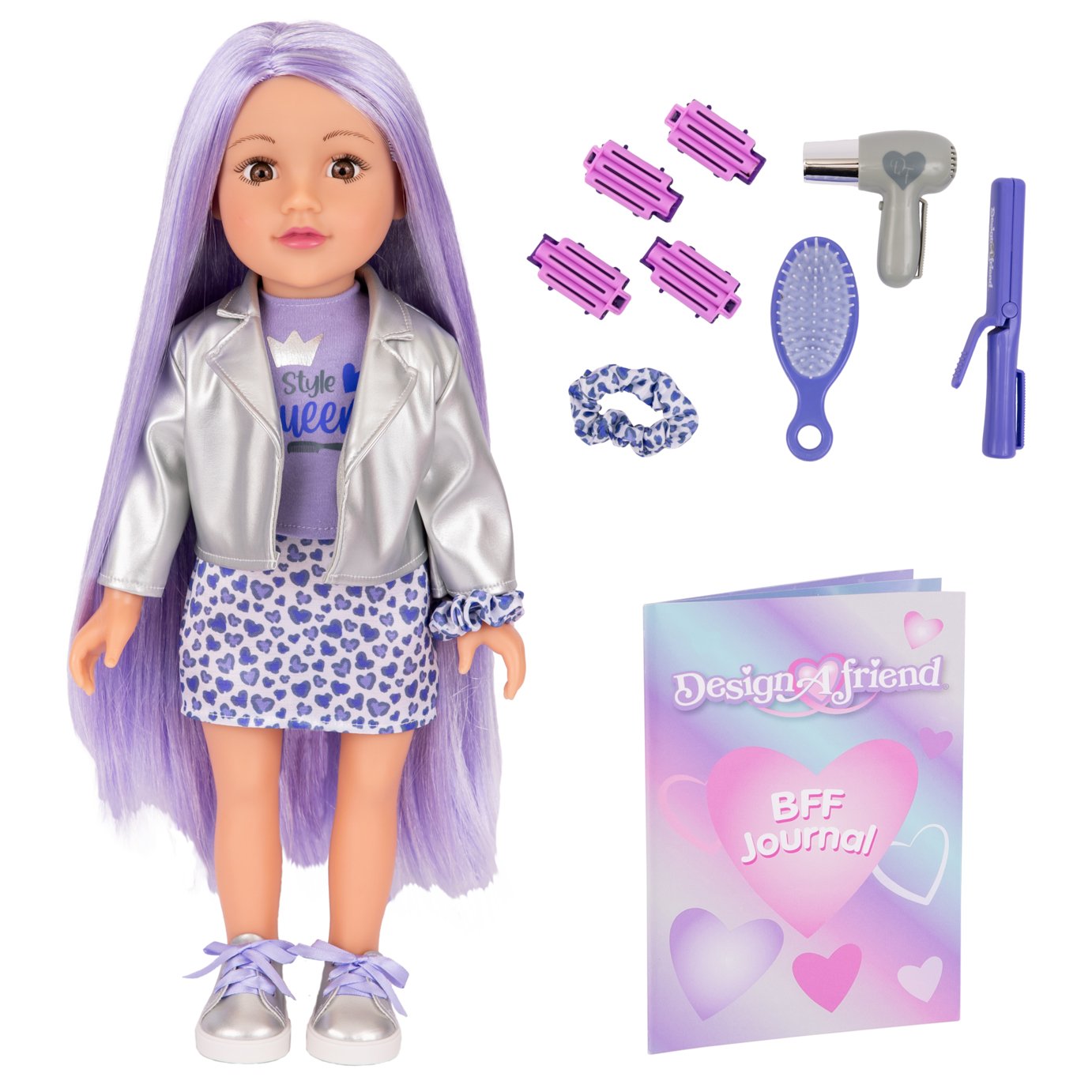 DesignAfriend 18 Inch Rubie Hair Stylist Doll