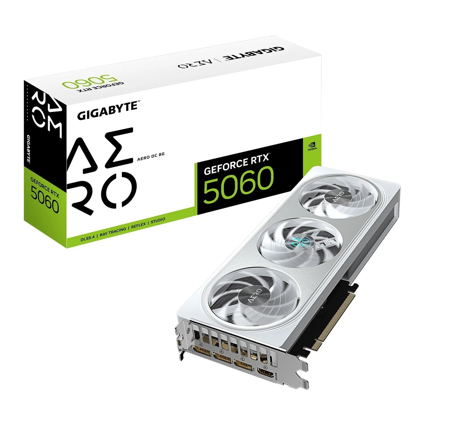 Gigabyte GeForce RTX 5060 Aero OC 8GB Graphics Card
