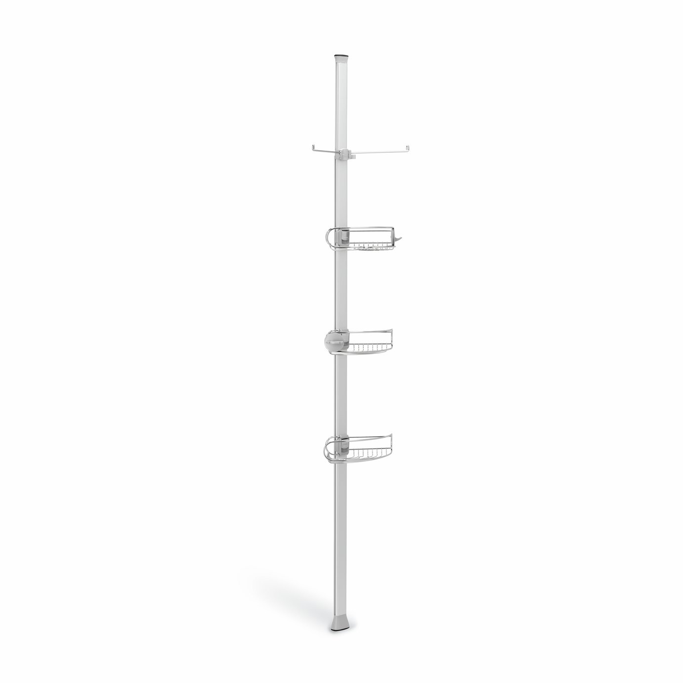 Simplehuman Large Tension Shower Caddy - Stainless Steel