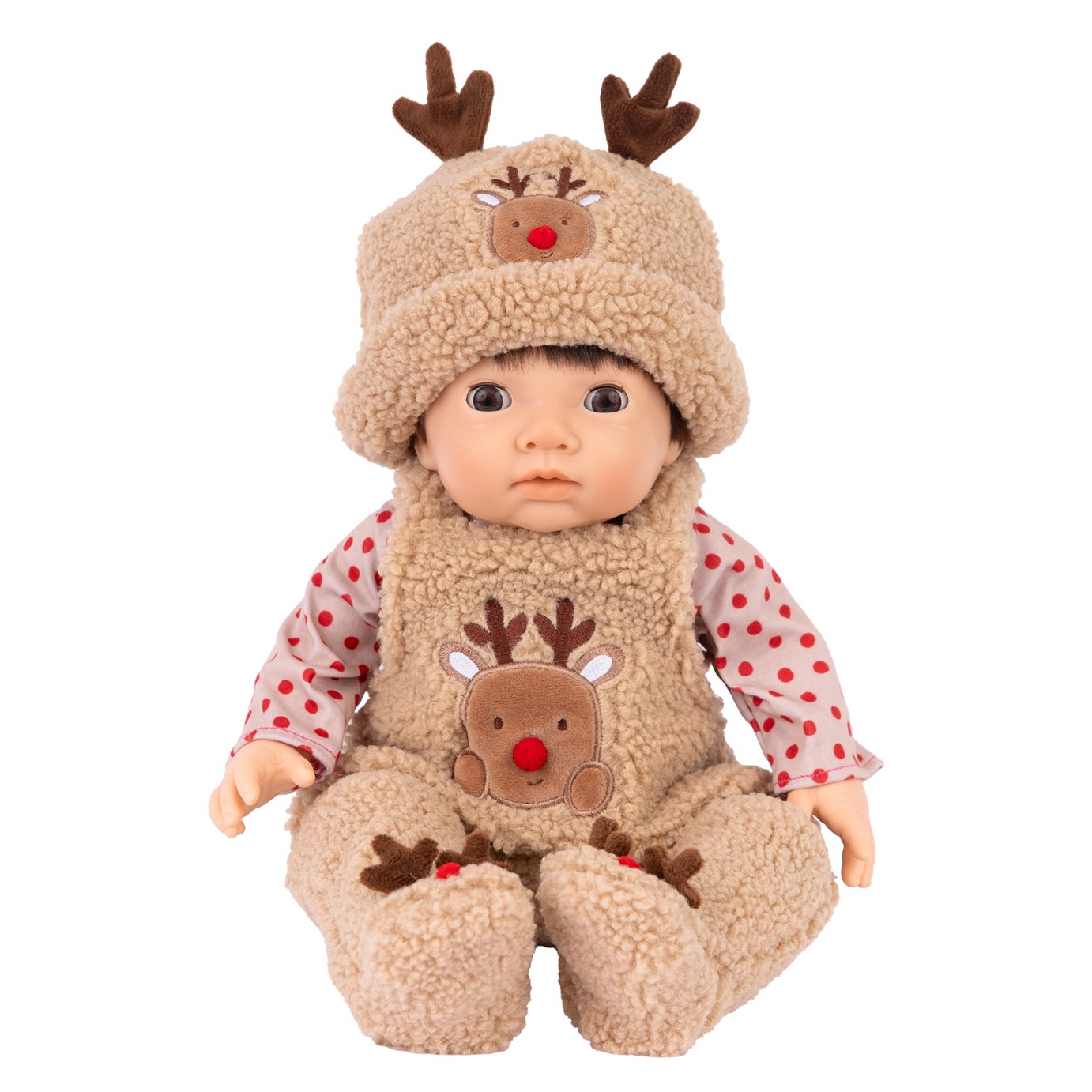 Buy Tiny Treasures Puppy Play Time Doll 44cm Baby Doll Dolls