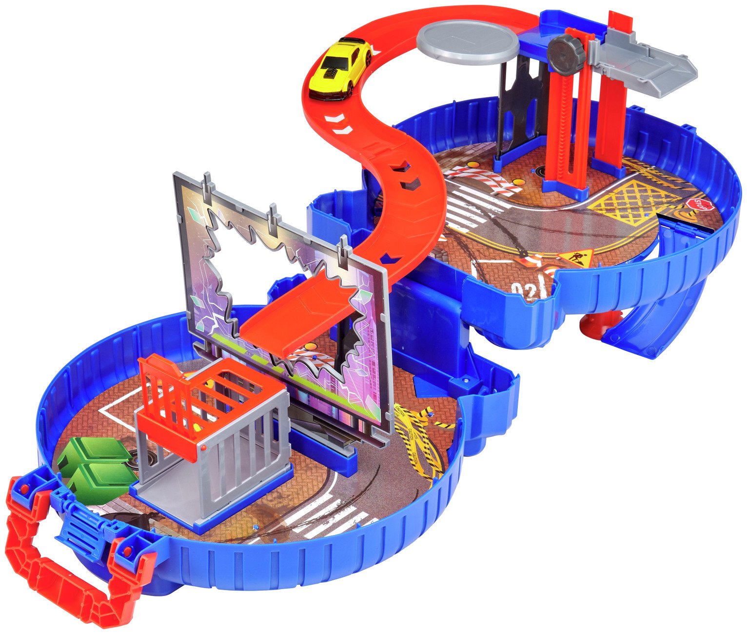 Teamsterz Metro City Packaway Wheel Set With Car