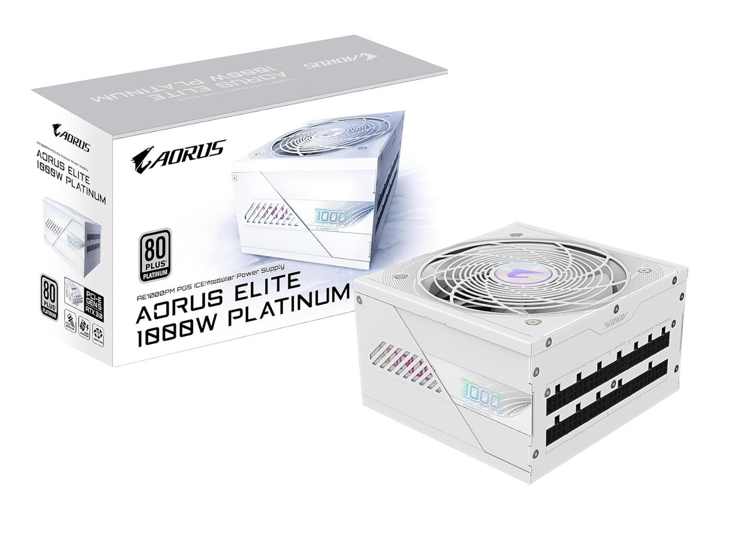 GIGABYTE AORUS ELITE 1000W 80 Plus Platinum FM PCIe 5.0 PSU