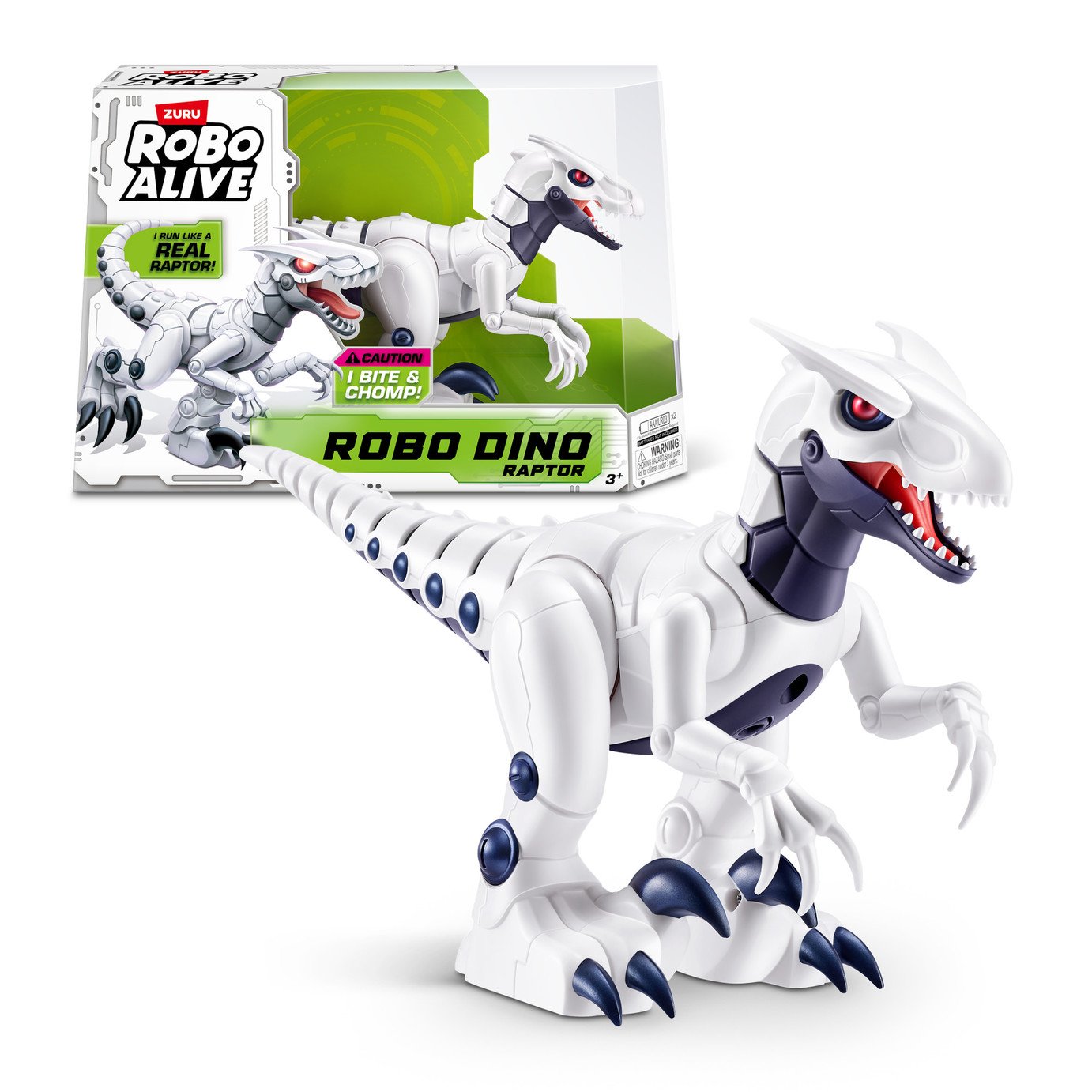 Robo Alive Robo Dino Raptor Robotic Figure
