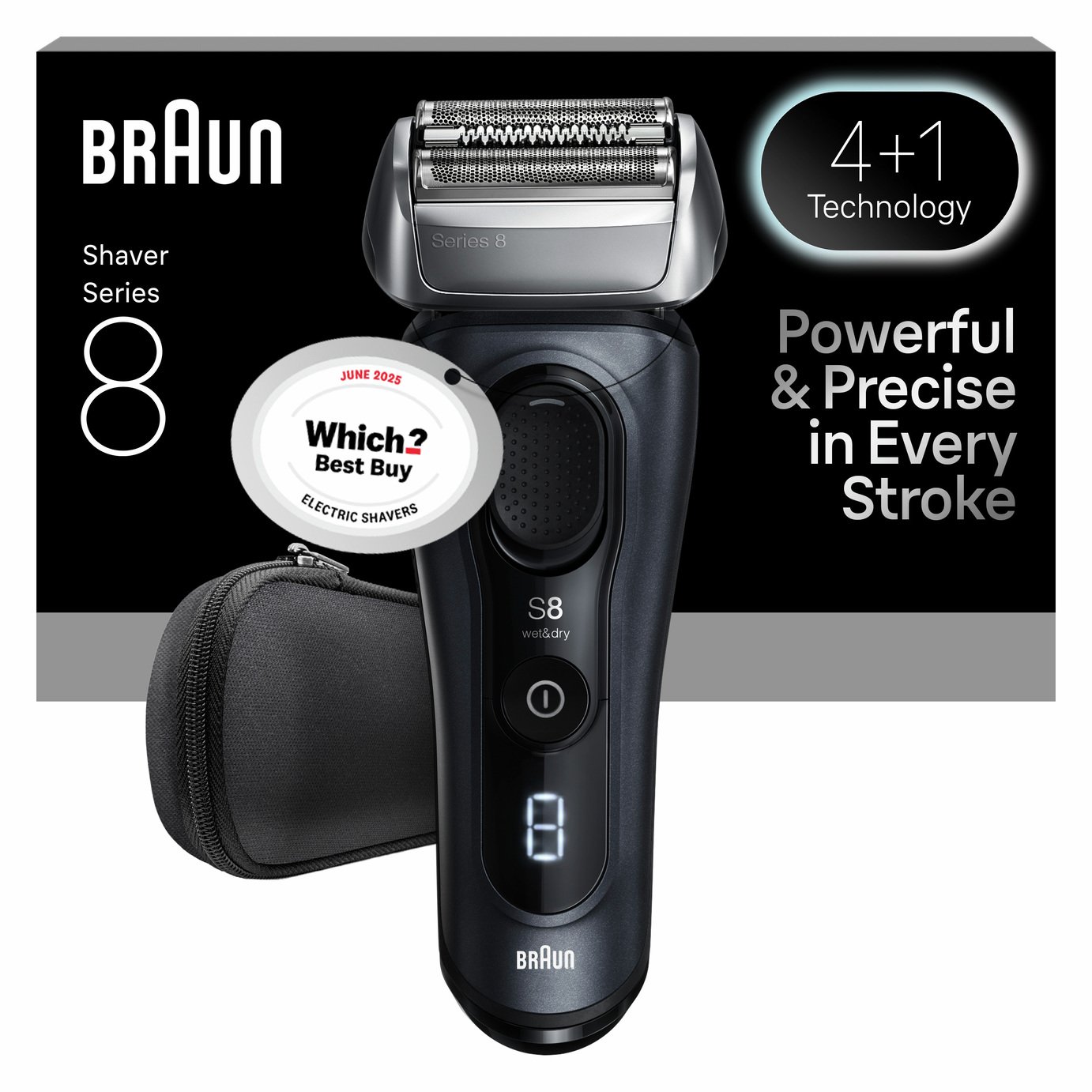Braun 8603S Wet & Dry Shaver