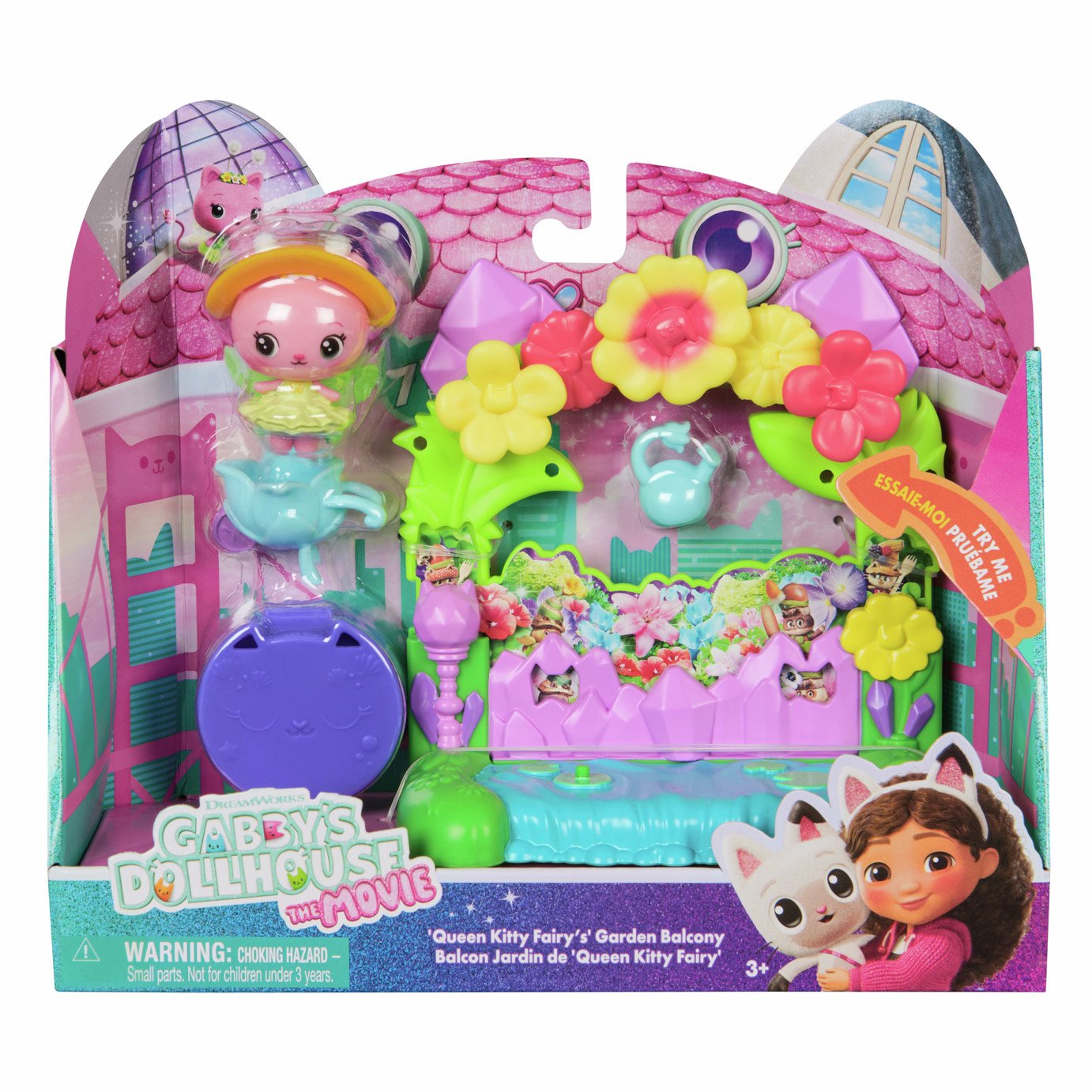 Gabby's Dollhouse The Movie Balcony Pack Garden 
