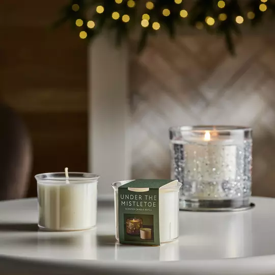 Argos Home Set of 2 Candle Gift Set - Under the Mistletoe