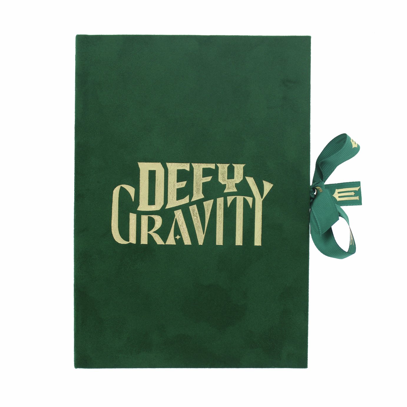 Wicked Defy Gravity A5 Velvet Green Notebook