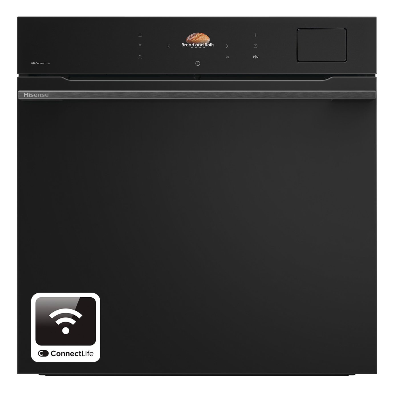 Hisense BAS6AH8BUKWF Built-In Single Electric Oven - Black