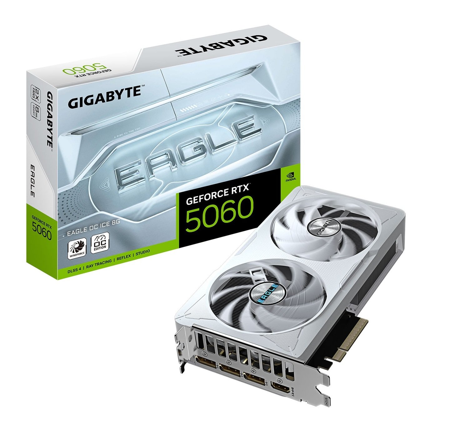 Gigabyte GeForce RTX 5060 Eagle OC Ice 8GB Graphics Card