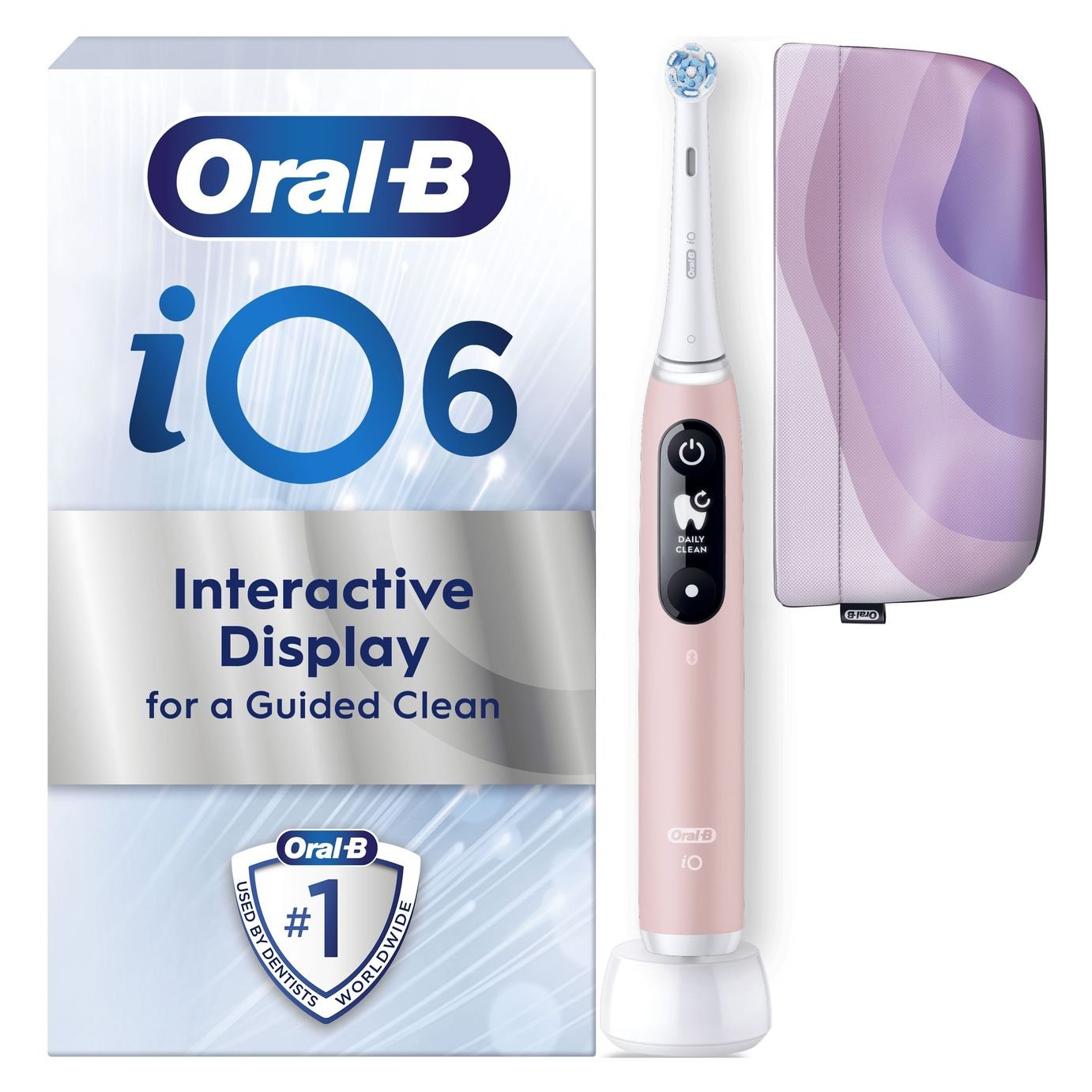 Oral-B iO6 Electric Toothbrush - Pink Sand Luxe