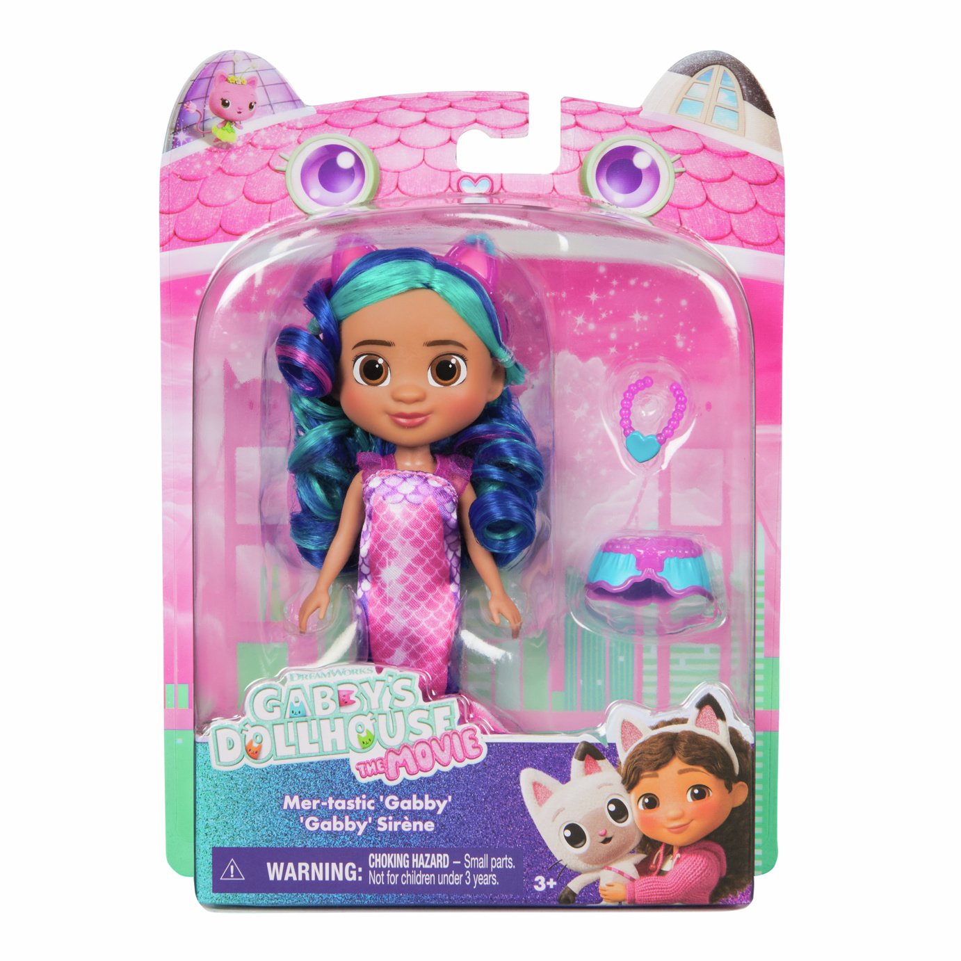 Gabby's Dollhouse The Movie Mer-tastic 6" Gabby Doll
