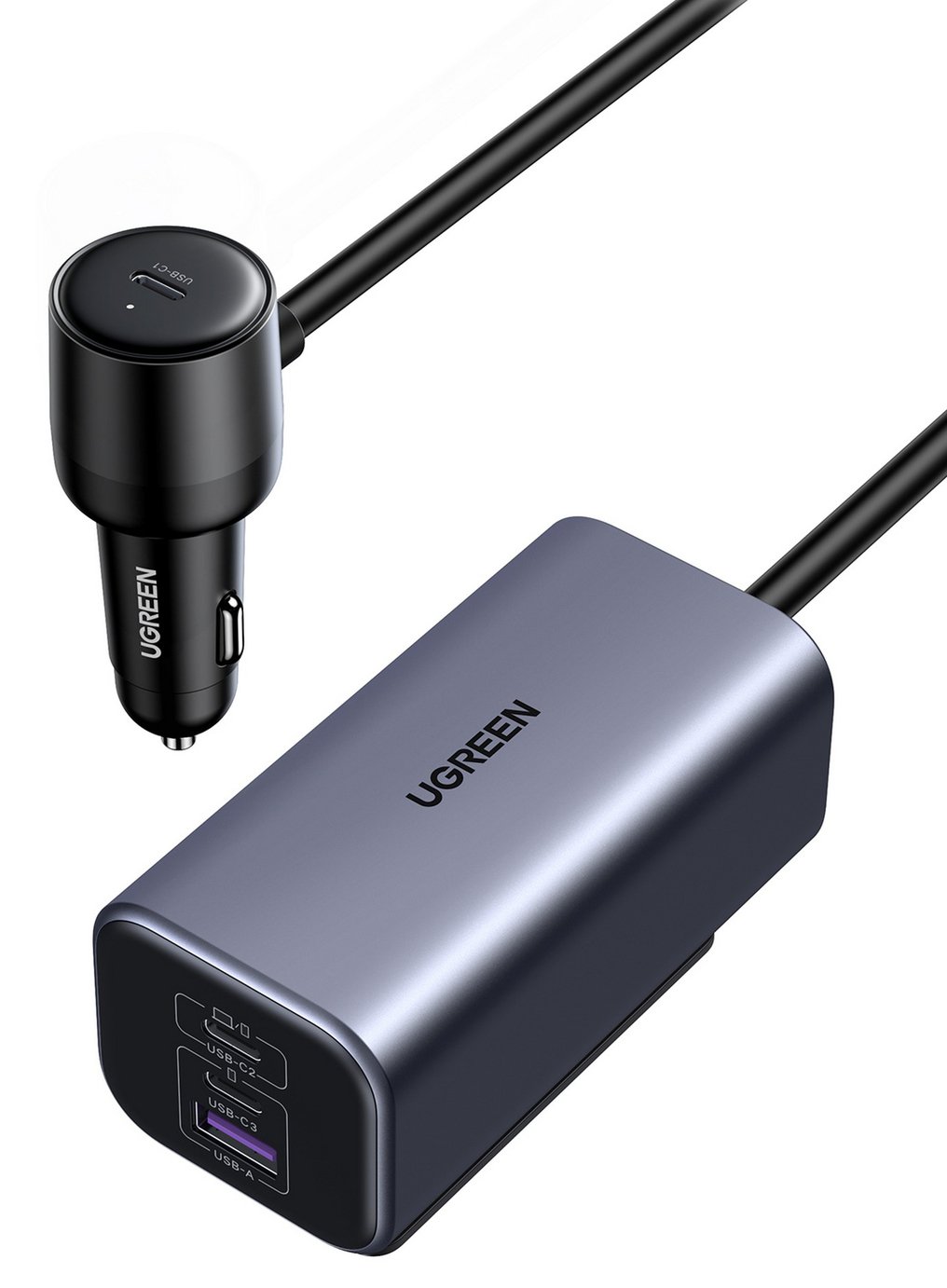 UGREEN 150W GaN Fast Car Charger