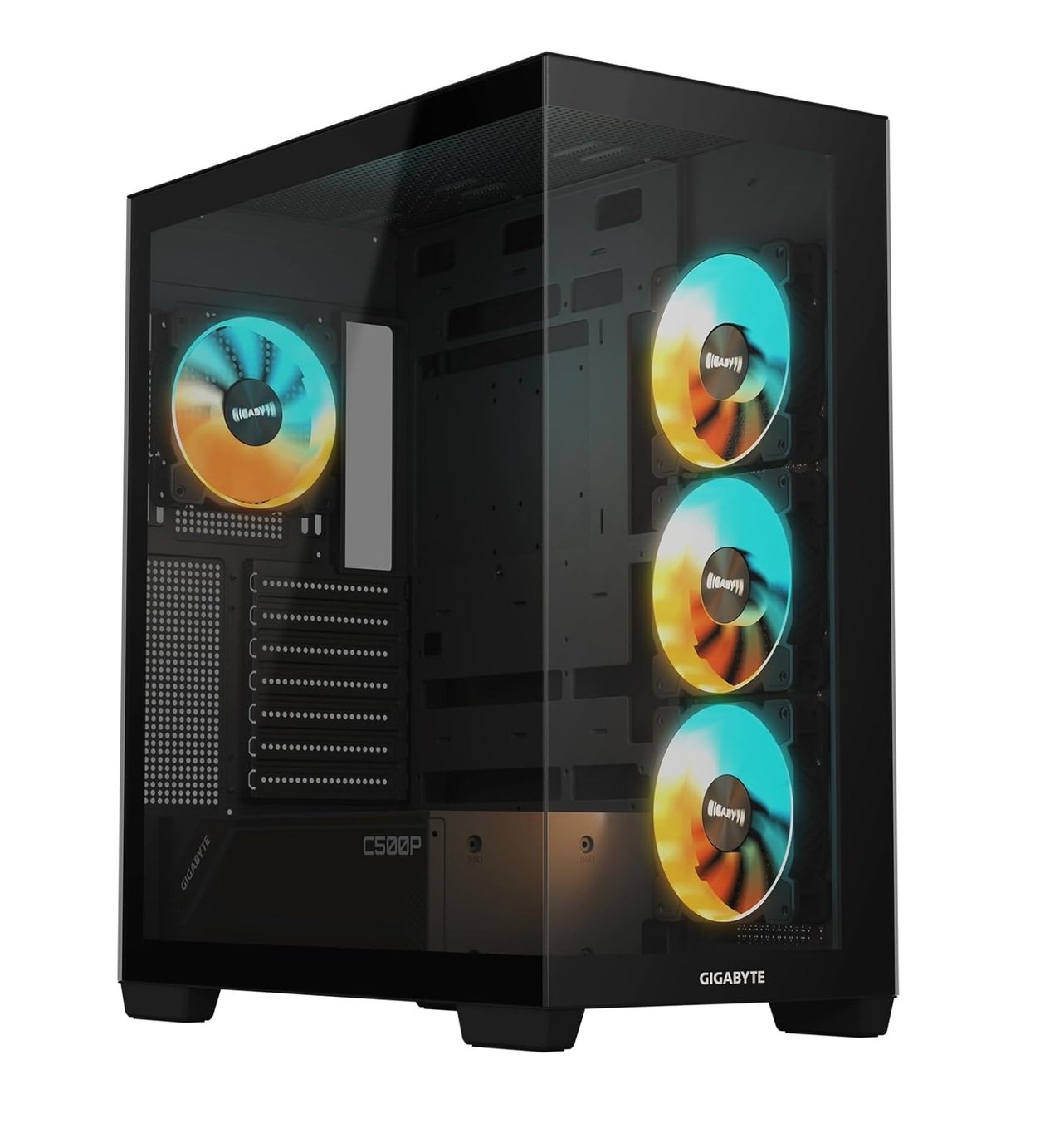 GIGABYTE C500 Panoramic Stealth Case - Black