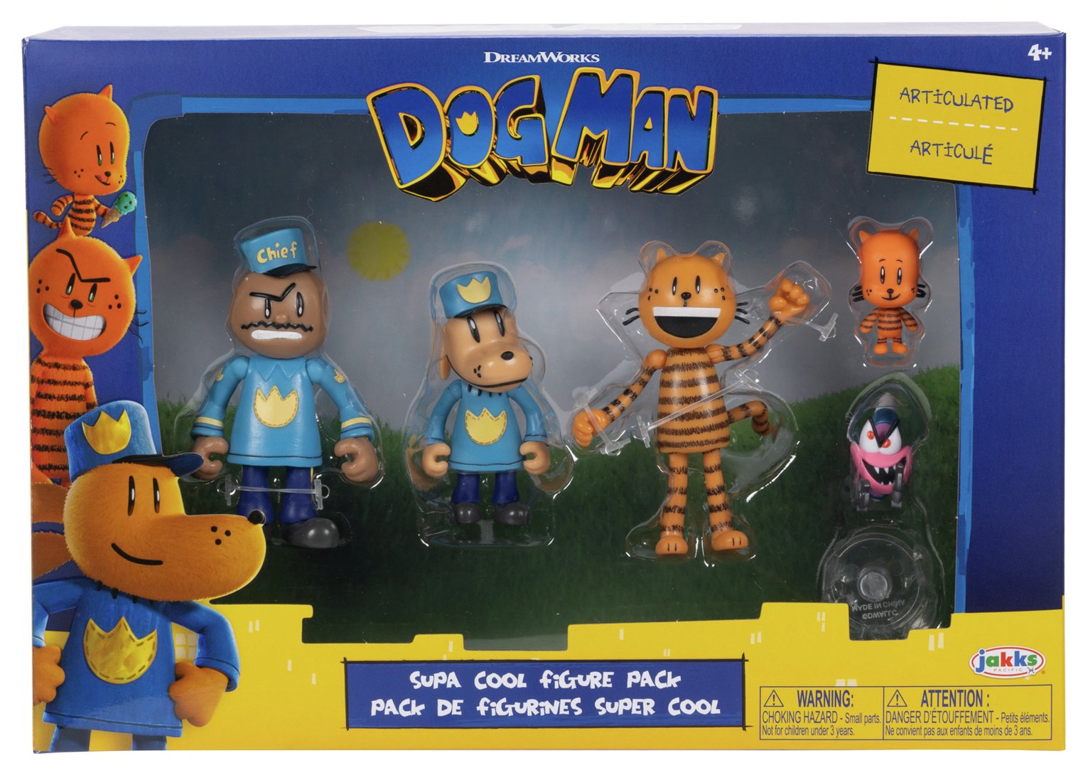 Dog Man 2.5 Inch Figure - Multipack