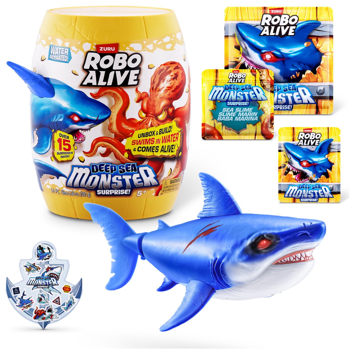 Robo Alive Deep Sea Monster Surprise 