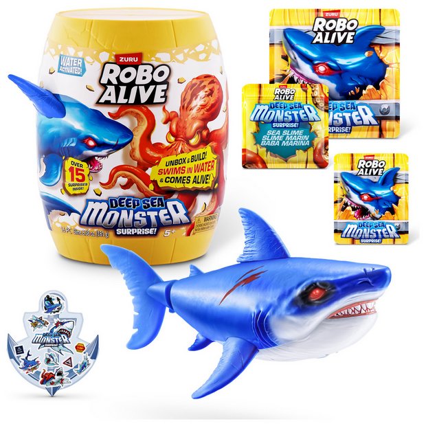 Buy Robo Alive Deep Sea Monster Surprise Playsets and figures