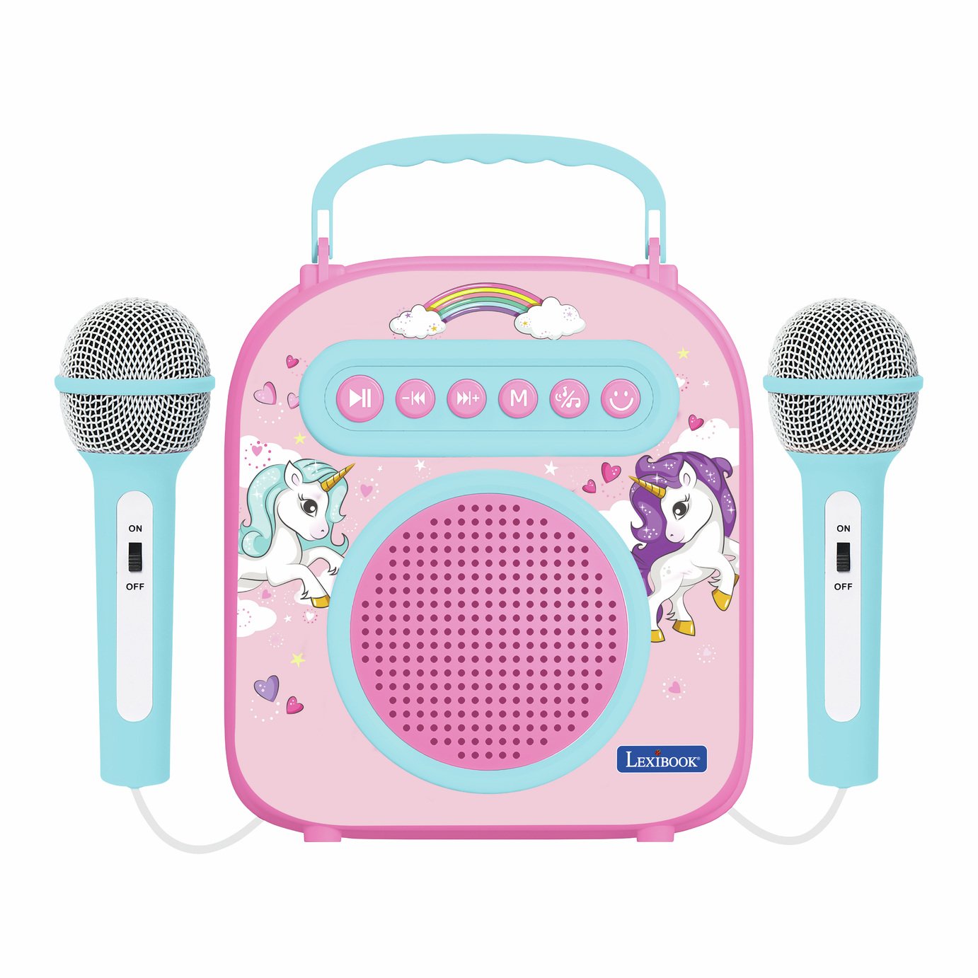 Lexibook Unicorn Bluetooth Speaker with Microphones