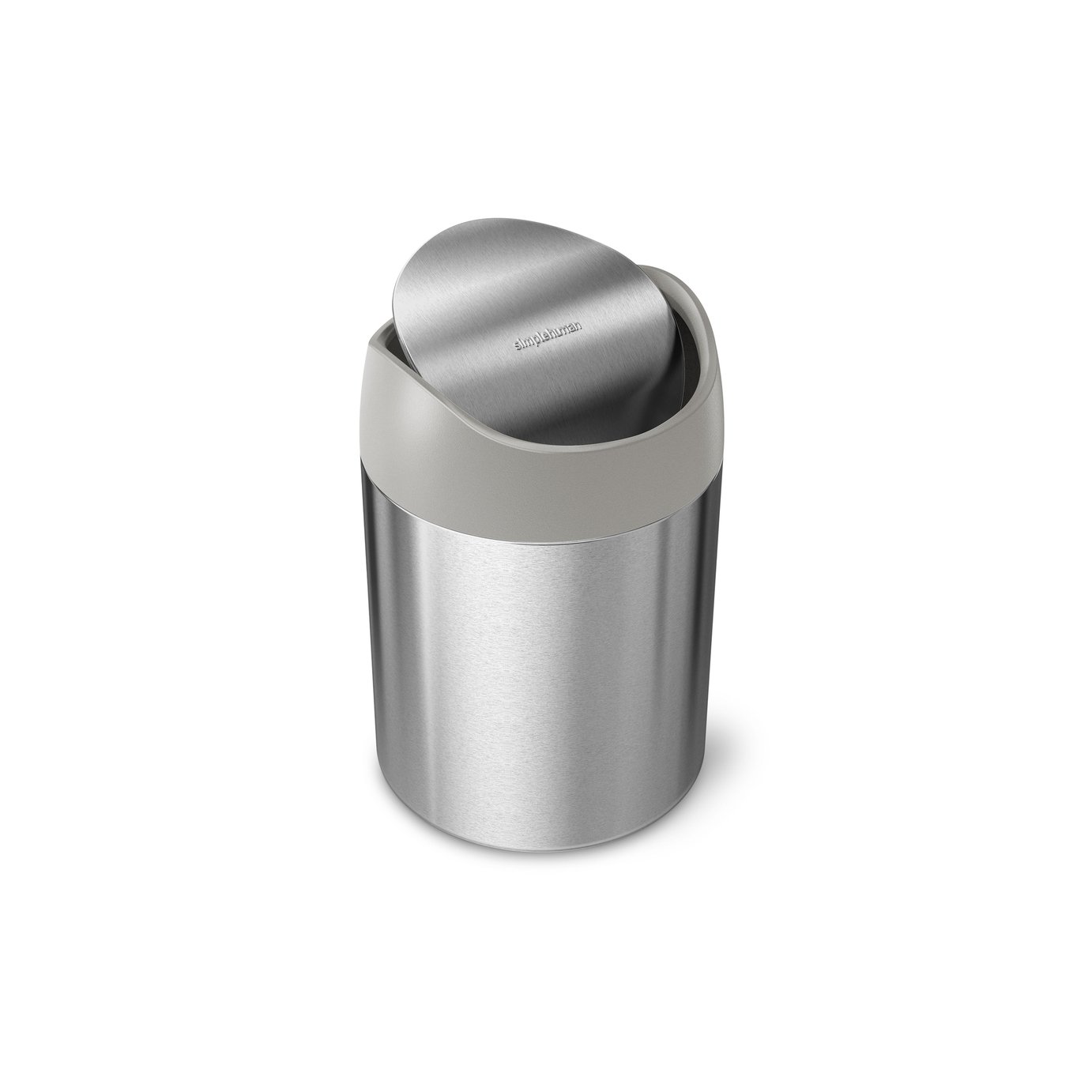 Simplehuman 1.5L Mini Waste Bin - Stainless Steel