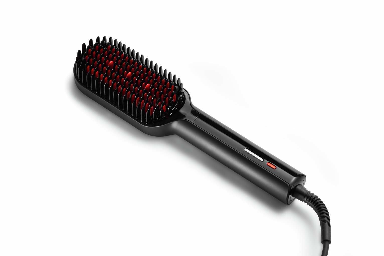 Tymo Ionic Plus Hair Straightening Brush - Black