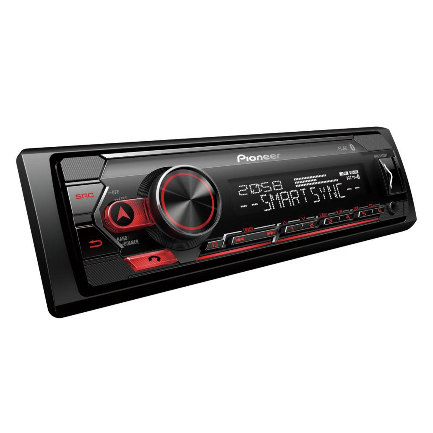 Pioneer MVHS420BT 1-DIN Mechaless FM Radio